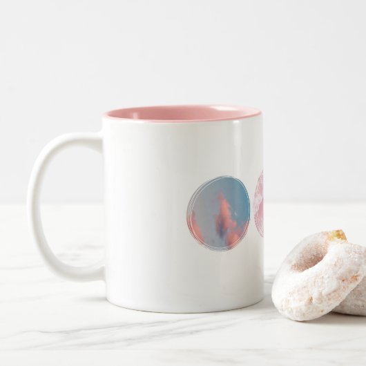 Troebele esthetische Mok (Met donut)