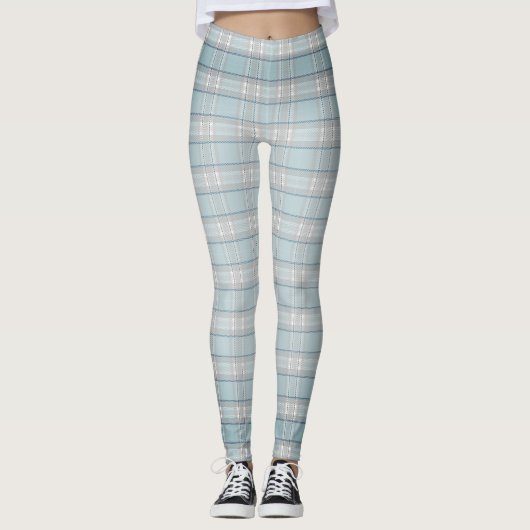 Troebele hemden (verflauwd) leggings (Voorkant)