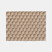 troebele luipfoto oerwoud groot kattedier fleece deken (Voorkant (Horizontaal))