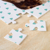 troebele luipfoto oerwoud groot kattedier legpuzzel (Zijkant)