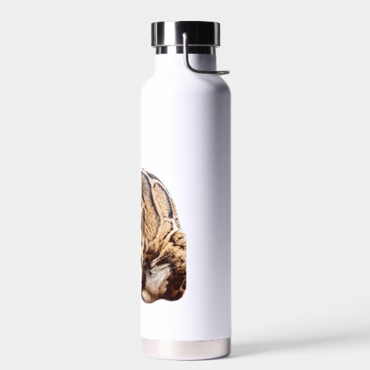 troebele luipfoto oerwoud groot kattedier waterfles (Links)