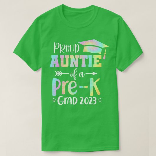 Troebele tangens van een 2023 PreK Afstuderen kleu T-shirt (Design voorkant)