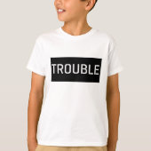 Troebele typografie t-shirt (Voorkant)