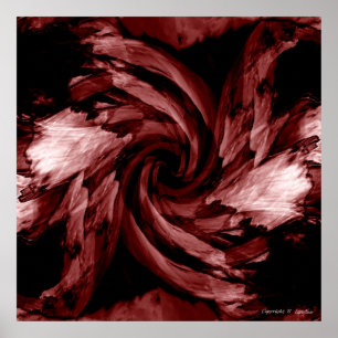 Troebele vervormingen 3 poster