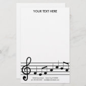 troebelen briefpapier (Voorkant / Achterkant)