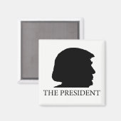 TROEF DE PRESIDENTEN MAGNEET (Voorkant / Achterkant)