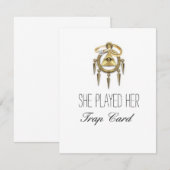 Troefkaart Verlovingskaarten Aankondiging (Voorkant / Achterkant)