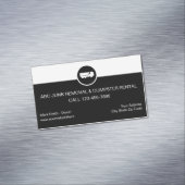 Troep het slepen en Verwijdering Magnetische Visit Magnetisch Visitekaartje (Voorbeeld)