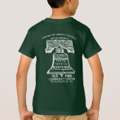 Troep Jeugd Achter Logo Groen Shirt (Achterkant)