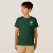 Troep Jeugd Achter Logo Groen Shirt (Voorkant volledig)