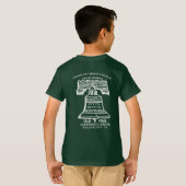 Troep Jeugd Achter Logo Groen Shirt (Achterkant volledig)