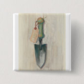 troep vierkante button 5,1 cm (Voorkant)