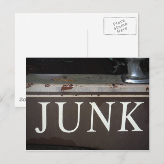 Troep:  vrachtwagenbord briefkaart (Voorkant / Achterkant)