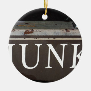 Troep:  vrachtwagenbord keramisch ornament