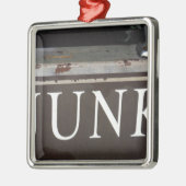 Troep:  vrachtwagenbord metalen ornament (Links)