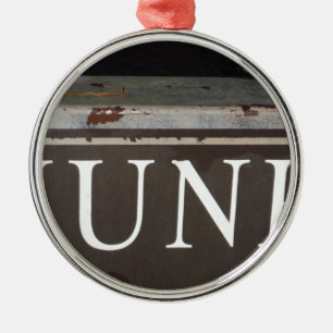 Troep:  vrachtwagenbord metalen ornament