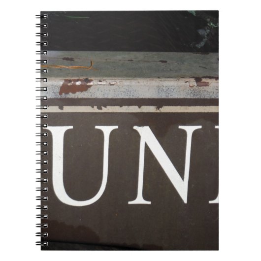 Troep: vrachtwagenbord notitieboek (Voorkant)