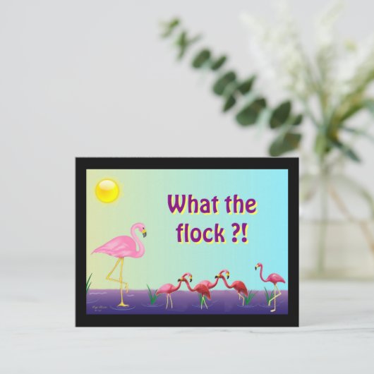 Troep weg briefkaart (Staand voorkant)