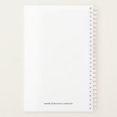 Troepenleider Buitengewone Meisje Scouting Planner (Achterkant)