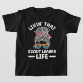 Troepenleider en Cookie Scout Cookie Dealer Bakker T-shirt (Laagn)