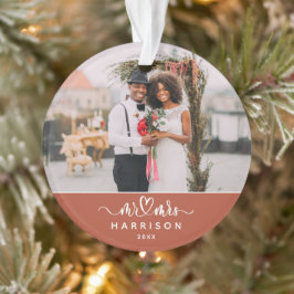 Troetelbeeld Allerwonderlijkste Tijd Trouwfoto Ornament