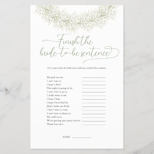 Trofee Bruiloft Spel Flyer (Voorkant)