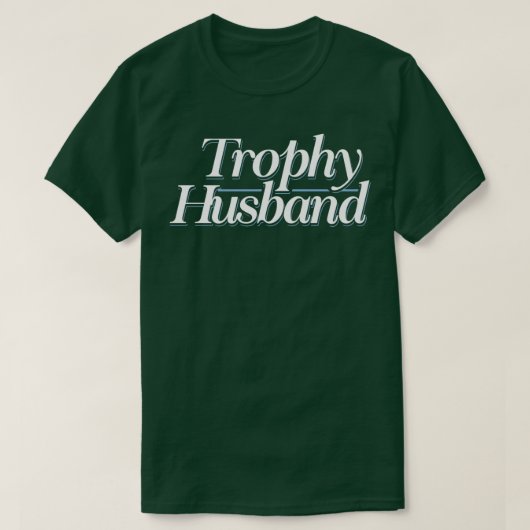 Trofee-echtgenoot 1 t-shirt (Design voorkant)