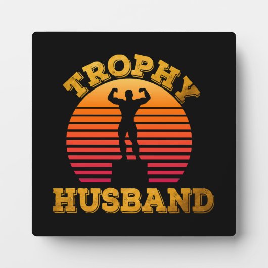 Trofee-echtgenoot Fotoplaat (Voorkant)