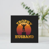 Trofee-echtgenoot Kaart (Staand voorkant)