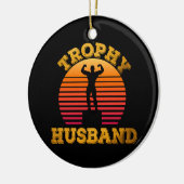 Trofee-echtgenoot Keramisch Ornament (Links)