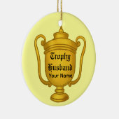 Trofee Echtgenoot Keramisch Ornament (Rechts)