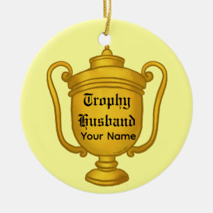 Trofee Echtgenoot Keramisch Ornament