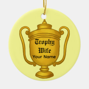 Trofee-echtgenote Keramisch Ornament