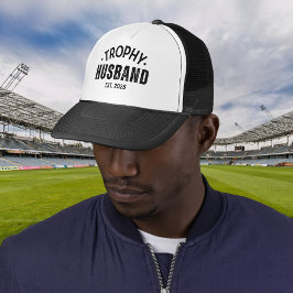 Trofee Man Vader Pet - Grappig geborduurd Pet