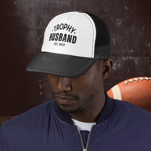 Trofee Man Vader Pet - Grappig geborduurd Pet