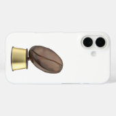 Trofee met koffieboon Case-Mate iPhone case (Achterkant (horizontaal))