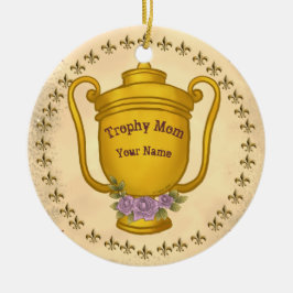 Trofee Mom Keramisch Ornament