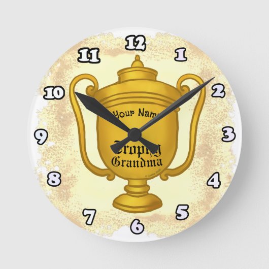 Trofee Oma Ronde Klok (Voorkant)