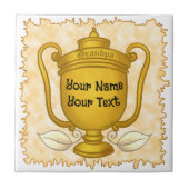 Trofee Opa golf Tegeltje (Voorkant)