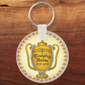 Trofee Verpleegkundige aangepaste verpleegkundigen Sleutelhanger