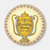 Trofee verpleegster magneet (Voorkant)