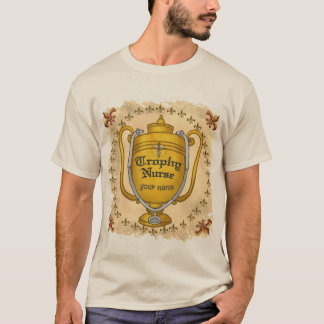 Trofee verpleegster t-shirt