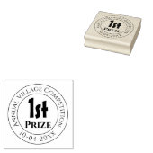 Trofee voor 1e prijs competitie rubberstempel (Gestempeld)