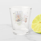 Trofee voor Bachelorette Weekend Feestje | Austin, Shot Glas (Achterkant)