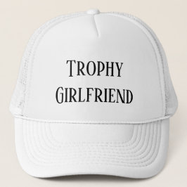 Trofee Vriendin Kerstcadeau Hoed Trucker Pet