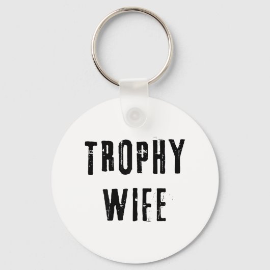 Trofee Vrouw Cool Moeder Mama Papa Joke Grappige B Sleutelhanger (Voorkant)