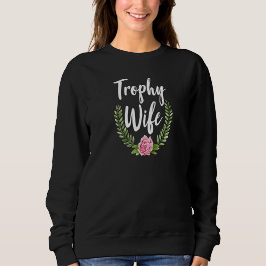 Trofee Vrouw Floral Trui (Voorkant)