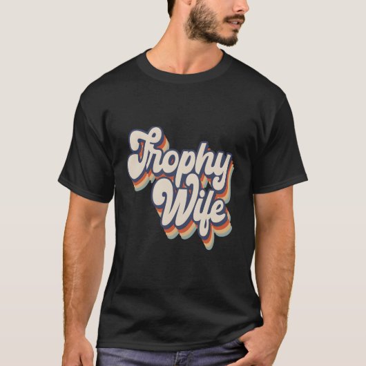Trofeeënstijl T-shirt (Voorkant)