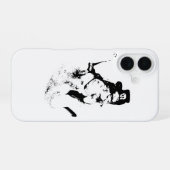 Trofeehouder – Victory Lab – Trophy Pluche gevange iPhone 16 Hoesje (Achterkant horizontaal)