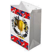 Trofeewinnaar Medium Cadeauzakje (Voorkant Gekanteld)